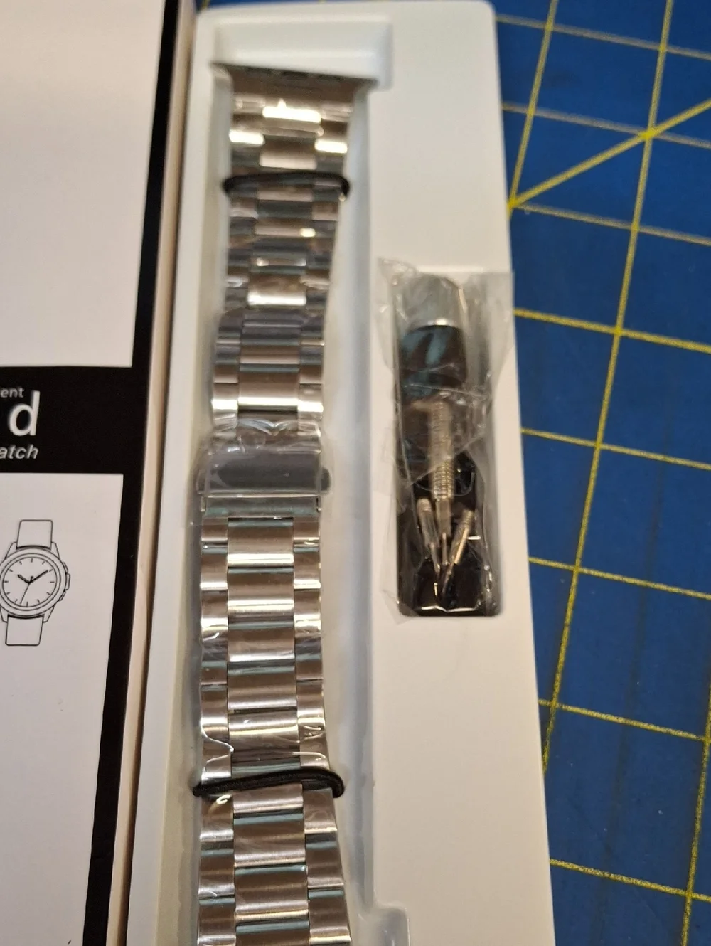Replacement Stainless Steel Watch Band - Silver New
